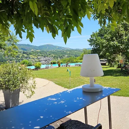 Oda ve Kahvaltı D'hotes Le Ponsonnet Conques-en-Rouergue